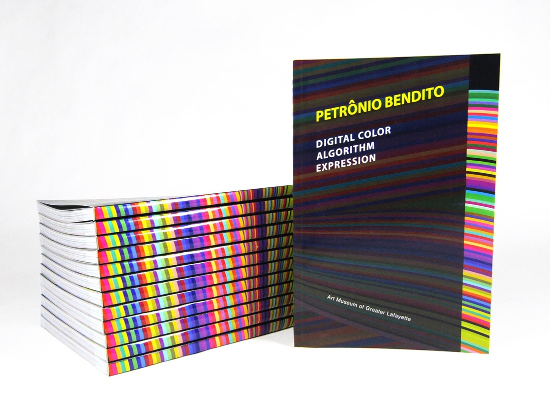 Artist's Monograph  Petrônio Bendito: Digital Color, Algorithm & Expression